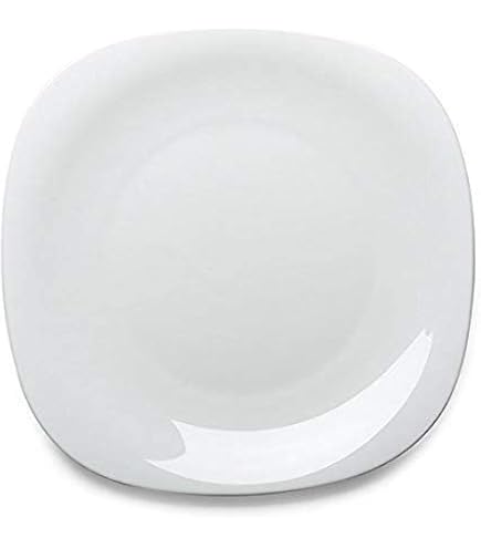 Set 6 Piatti Frutta In Bone China - Collezione Federica, Bianco, Diametro 21cm, Eleganti E Lavabili - Foto 9