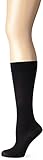 Ulla Popken Women's Plus Size Knee High Flight Socks Black 6-9 644853 10-2+