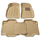 Goodway car mat 3D car Foot mat 3D car Floor mat (Beige) for Maruti Swift DZire Tour LDi Diesel