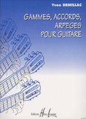 LEMOINE Gammes, accords, arpèges pour guitare