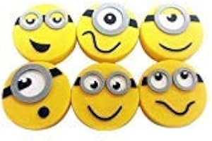 TENNIS USA Tennis-Vibrationsdämpfer Emoji, 6 Stück