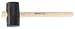Produktbild Connex COX625004 Gummihammer 75 mm, mit Holzstiel