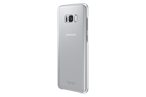 Samsung S8  Clear View Standing  Funda para smartphone Samsung Galaxy S8 Plus  Plateado- Version espa  ola