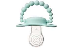 LUU – Smoczek 3-6 mc-y – Smoczek dla Niemowląt z Medycznego Silikonu, Wspiera Prawidłowy Rozwój Jamy Ustnej i Zębów, Przyjazny Karmieniu Piersią, bez BPA – Vivid Mint