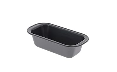 De Buyer 4715.15 Moule à Cake Embouti - Acier Revêtu - ht. 4,8 cm - 15 x 7,5 cm