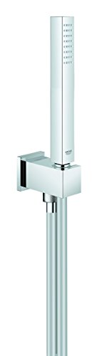 Grohe Euphoria Cube Stick, Wandhalterset mit integriertem Wandschlussbogen, 1 Strahlart , 26405000