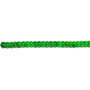 Preisvergleich Produktbild BUDILA 8m Paillettenband 3mm grün-holografisch