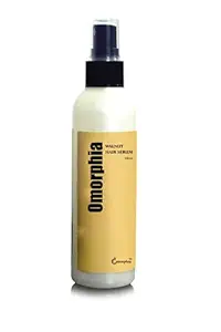 OMORPHIA Walnut Hair Serum, For instant Shine & Smoothness, Regular use for all types of Hair, 100ml