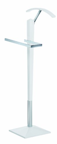 Due-home innovations Indossatore con Gancio di libertà e Pantaloni, Colore: Bianco 23318