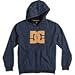 DC Clothing Men's Rebestar Sherpa M OTLR Long Sleeve Hoodie, Blue Iris, Small