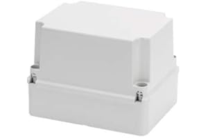 HOMRY Gewiss Cassetta Scatola di derivazione con coperchio alto a vite IP56 Dimensioni 240x190x160 mm Pareti Lisce GW44218
