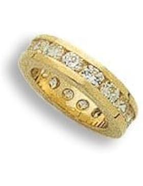 Taufring Anhänger mit Zirkonia 10mm echt 14 Karat Gold 585 (Art.851012)