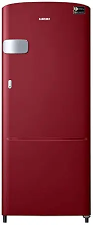 Samsung 192 L 3 Star Direct-Cool Single Door Refrigerator (RR20T1Y1YRH/HL, Scarlet Red)