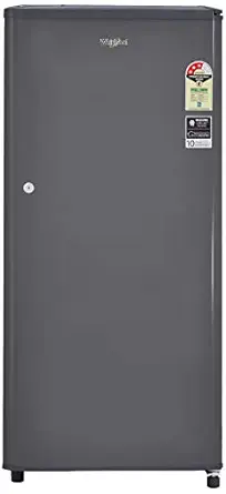 Whirlpool 190 L 3 Star Direct-Cool Single Door Refrigerator (WDE 205 CLS 3S, Grey)