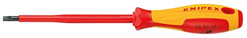 KNIPEX 98 20 10 Schraubendreher für Schlitzschrauben 320 mm