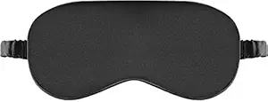 VGV black color soft material eye mask for sleeping. sunlight protect eye covering mask cotton mask for boy and girls.