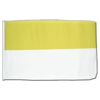 Gelbe Fahne 90 X 150 Cm – Aus 100% Polyester, Wetterfest, Mit 2 Metallösen & Doppelsaum