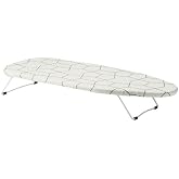 IKEA Mini &Uuml;t&uuml; Masası, Siyah-Beyaz 73x32 Cm &Ccedil;elik-Asılabilir
