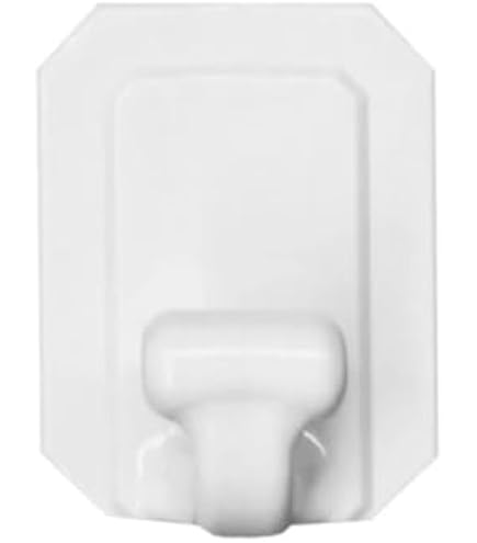 Gancio Adesivo Grande Per Parete - Bianco, Impermeabile, Per Bagno O Cucina - Foto 7