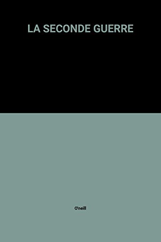 couverture de : La seconde guerre