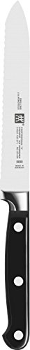 Zwilling Professional S Universalmesser, 130 mm (Rostfreier Spezialstahl, Zwilling Sonderschmelze, genietet, Vollerl, Kunststoff-Schalen) schwarz
