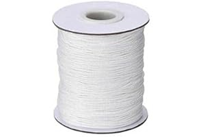 NEW EDGE BLINDS 1.5mm & 2mm Roman Blind Cord String In White (1.5mm, 10 Metres)