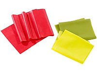 Speeron Fitnessband – 3er-Set Latexband (grün, rot, gelb) - 6