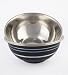 King International Stainless Steel Black Coloured Serving Bowl, Salad Bowl, M... RS.494.00