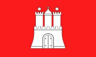 Fahne / Flagge Hamburg NEU 90 x 150 cm Flaggen