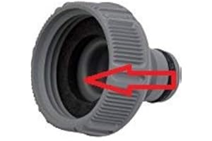 GENERISCH Flat Seals / Rubber Seals. 3/8 Inch, 1/2 Inch, 3/4 Inch, G3/4, 1 Inch, G1, 1 1/4 Inch, 1 1/2 Inch, 2 Inches. Made from EPDM (Ethylene Propylene Diene Monomer Rubber) for Sanitary Applications, Garden, Bathroom, Kitchen, and Crafts