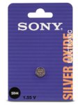 Preisvergleich Produktbild Sony SR-44 Silber-Oxid Knopfzelle, 1,55V, 160 mAh