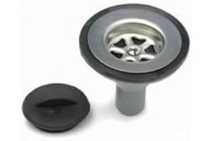 CARAVAN STUFF 4 U SINK STAINLESS WASTE & PLUG - STR 1 1/4" 3/4"