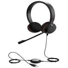 Jabra Evolve 20 MS Wired On Ear Headset with Mic