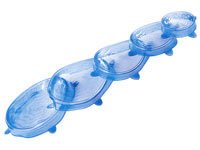 Rosenstein & Söhne Stretch-Deckel aus Silikon für Schüsseln etc - 4