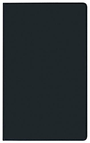 Modus XL geheftet PVC schwarz Blackline, 128 Seit 2019: Terminplaner mit Wochenkalendarium. Buchkalender - wiederverwendbar. 1 Woche 2 Seiten. 8,7 x 15,3 cm