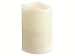 Produktbild LED-Echtwachskerze mit Flackerfunktion, cremeweiß, 150x100 mm