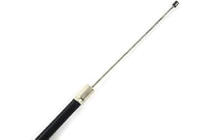 LINMOT Cable del Acelerador para Yamaha YQ 50 AEROX (97-11) (Juego Completo), Cable Bowden, Negro