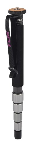 FLM CM-30 M Einbeinstativ Carbon 30 mm, 5 Segmente, 150 cm, 16 kg Stativ Monopod Carbonstativ