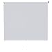 Produktbild Verdunkelungsrollo Springrollo Mittelzugrollo 13 Farben klemmfix Rollo ohne Bohren Breite 62-202 cm Höhe 180 cm Fenster Vorhang blickdicht verdunkelnd klemmbar Klemmträger (172 x 180 cm / Hellgrau)