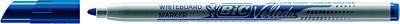 BIC 11587 Marqueur velleda 1721 pointe ogive 1 mm encre base alcool corps plastique Inodore