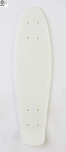 Ridge SkateboardsMini Cruiser Skateboard Deck - Glow in the Dark, 22-Inch