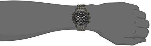 Rotary Mens Chronograph Black IP Steel Black Dial GB00177/04S