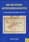 Die deutschen Aktiengesellschaften in der Euregio Maas-Rhein seit 1820