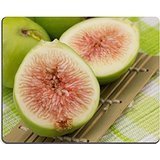 Limpiar con detergente suave MSD Caucho Natural Gaming Mousepad imagen ID 34349903 fruta de higos en fondo blanco con hojas verdes y SHOVE bambú a través de un mantel con abierto de higo y rojo pulpa de carácter biológica