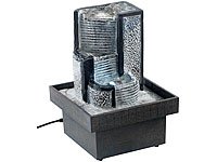 infactory Zimmerbrunnen „Felsenquelle“ mit Pumpe und LED - 4