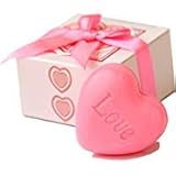 AiXiAngÃ‚ Cute Mini 24 Pieces Handmade Scented Soap Guests Keepsake Gift for Wedding Gift Baby Shower Favors, Parties, Thanksgiving Gifts (Pink Heart Mini Soap)