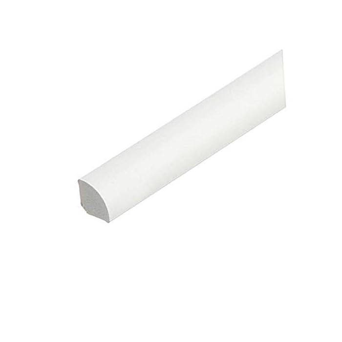 Buy 13mm uPVC Quadrant Trim Gap Filling Window Door 2.5M Plastic
