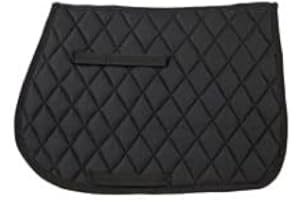 Pfiff 101534 Basicline VS Schabracke, Sattelunterlage, Shetty Schwarz