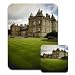 Produktbild Palast der Holyroodhouse in Edinburgh, Schottland Premium Mauspad und Untersetzer Set