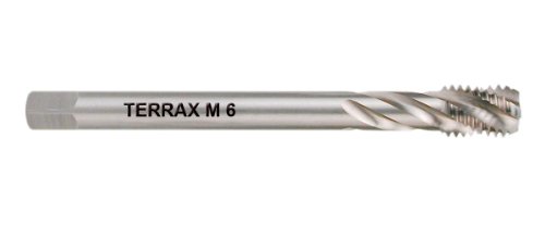 Ruko Terrax 234060TX - Macho espiral M6 para máquina (DIN 371 tipo C 35º, HSS)